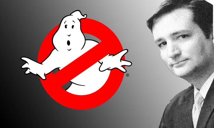 Ted Cruz Says Female Ghostbusters Don’t Need Equal Pay