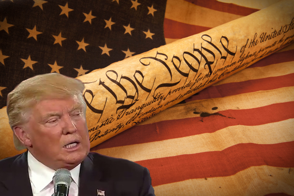 Trump Signs Executive Order Authorizing New, Alternative Constitution