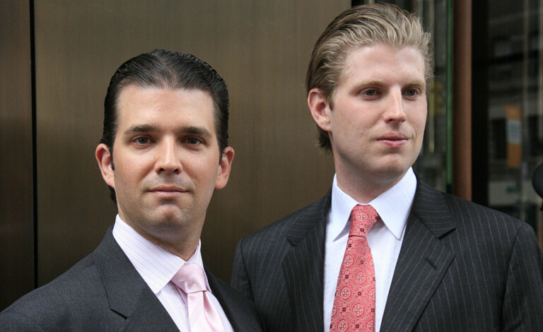 Don Jr and Eric Are Learning to Count So They Can Take Over as Trump Org’s Accountants