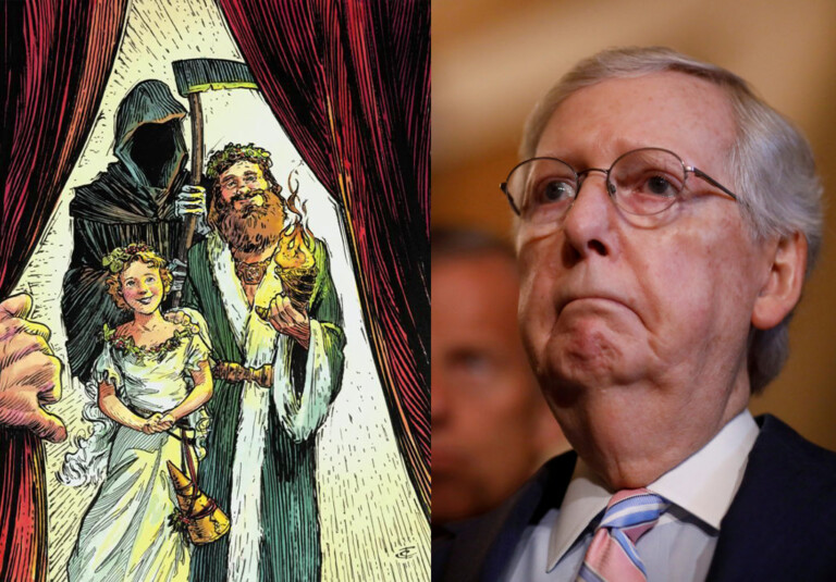 Ghosts of Christmases Past, Present, Future Confirm McConnell Has No Soul to Save