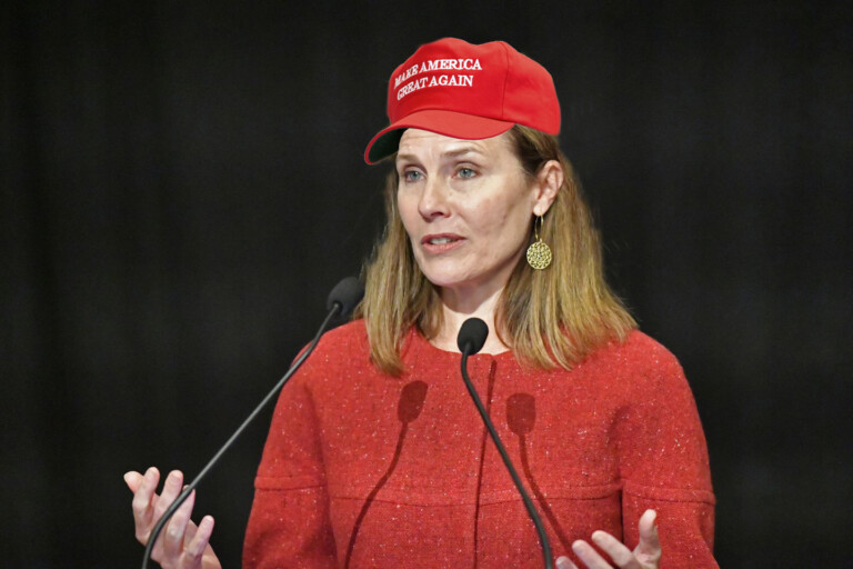 Barrett Worries Her MAGA Hat Might Make People Think the Court Has Become Political