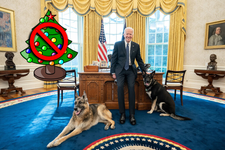 Biden Makes “Merry Christmas” Illegal Again