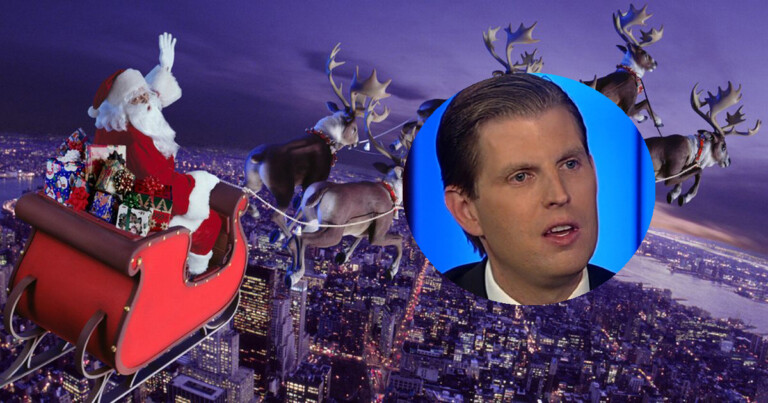 Eric Trump Pretty Sure He Got a Puppy From Iraq for Christmas From Daddy