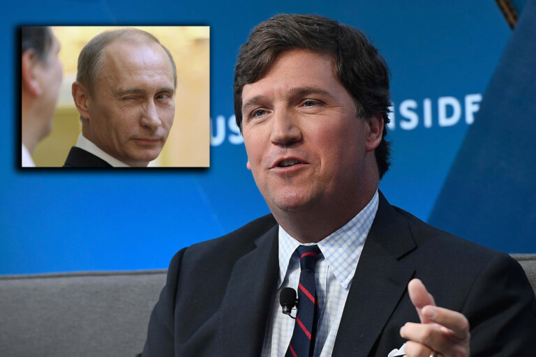 Tucker Carlson Lands Exclusive Interview With Putin’s Taint