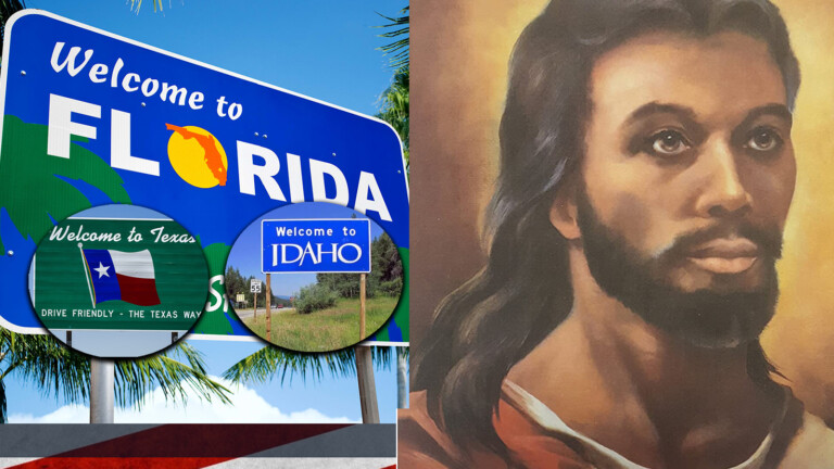 Jesus Warns His Trans Little Children to ‘Stay the Fuck Away’ From the Bible Belt