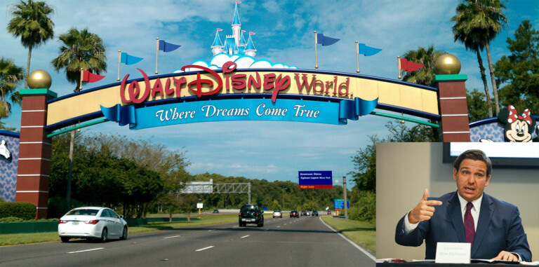 Our Whole Office Chipped-In and Got Ron DeSantis a Disney World Annual Pass to Cheer Him Up