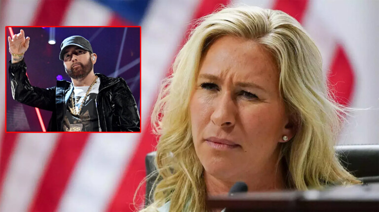 Greene: Trump Will Declare Marshall Law and Name Eminem Attorney General After He Wins in 2024