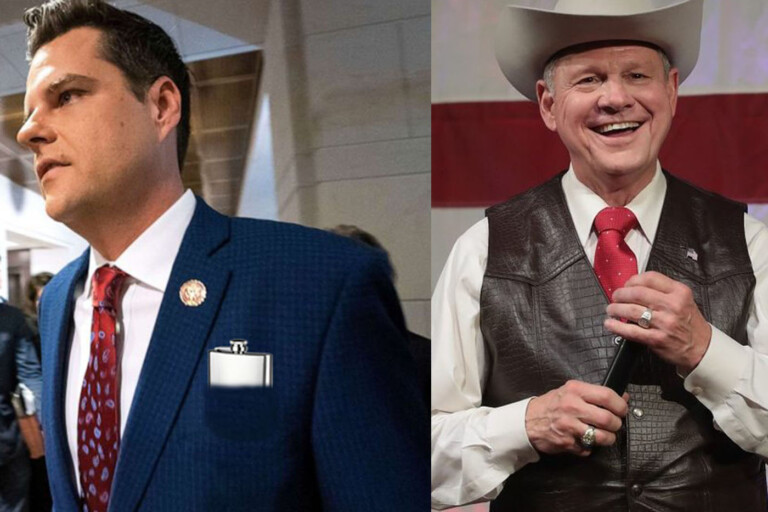 Matt Gaetz and Roy Moore Are Opening a Grooming Business That Won’t Cater to Pets