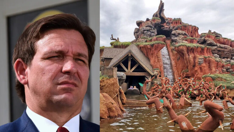 DeSantis Orders Disney World to Immediately Reverse “Splash Mountain” Update