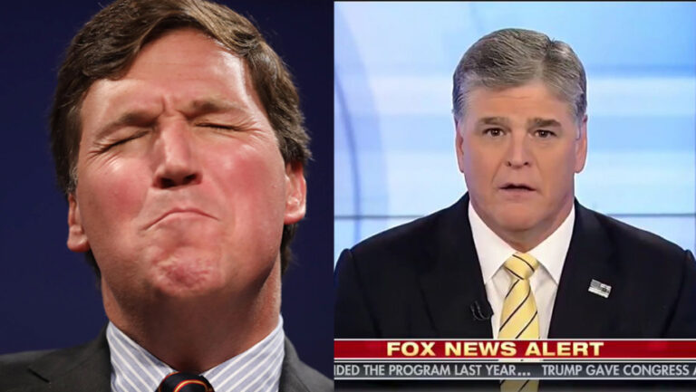 As Part of Dominion Settlement, Tucker and Hannity Must Share Custody of Trump’s Taint