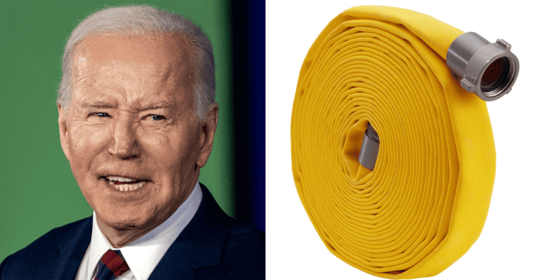 A Firehose That Spews Diarrhea Told Me It’s Been Holding Mock Debates With Joe Biden